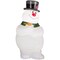 Warner Brothers Warner Brothers Incandescent White Frosty With Scarf 2 ft. Blow Mold 880188 - alternate 1